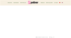 Desktop Screenshot of poliner.com.tr